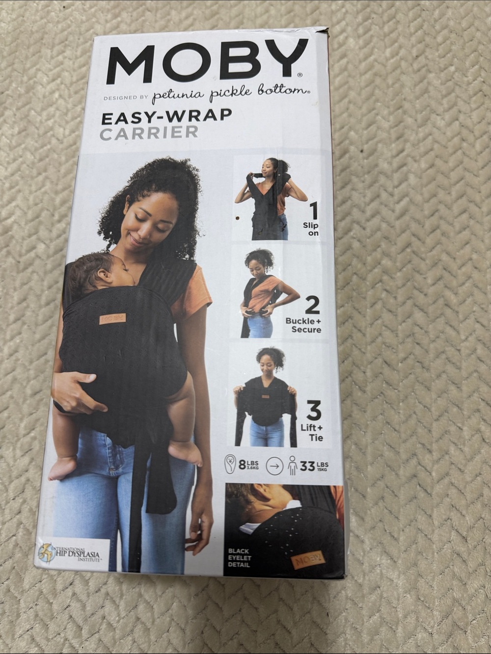 MOBY Easy-Wrap Carrier - Black